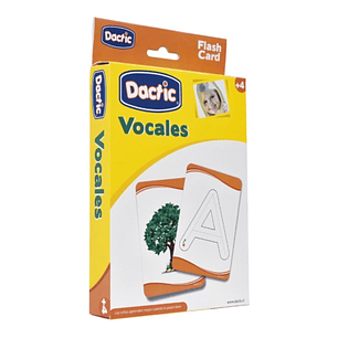 Láminas Didácticas, Flash Card Vocales. Dactic
