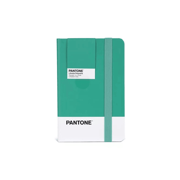 Libreta Pequeña 14x9cm Con Elastico. Pantone 7