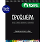 Croquera 16x21 Cms (1/2 Oficio) 100 H Papel Bond 80grs Torre - Miniatura 2