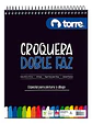 Croquera Doble Faz Carta 21,6x27,9 Cm 50 Hojas. Torre - Miniatura 1