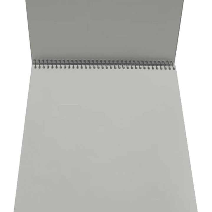 Croquera Doble Faz Carta 21,6x27,9 Cm 50 Hojas. Torre 2