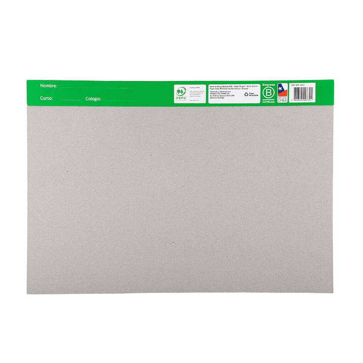 Block Dibujo Medium 99 Doble Faz. Torre 2