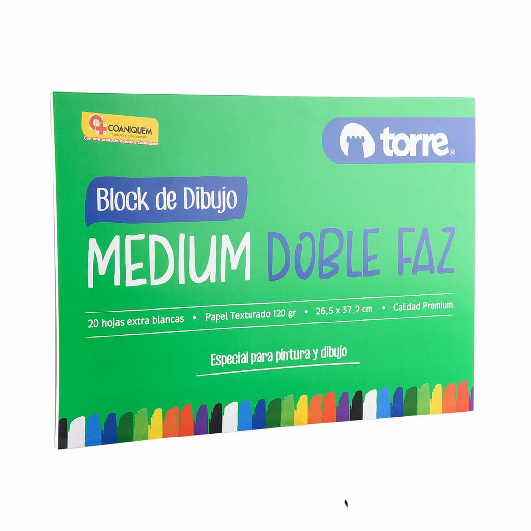Block Dibujo Medium 99 Doble Faz. Torre 3