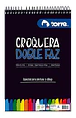 Croquera Doble Faz Oficio 21x32 Cm 50 Hojas. Torre - Miniatura 1