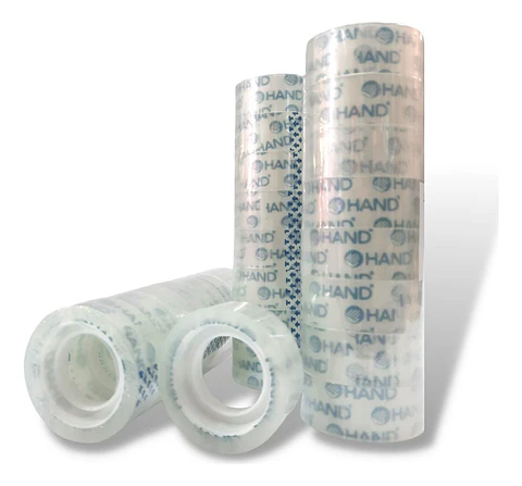 Cinta Adhesiva Cristal 18mmx30mts. 8 Unid. Hand.