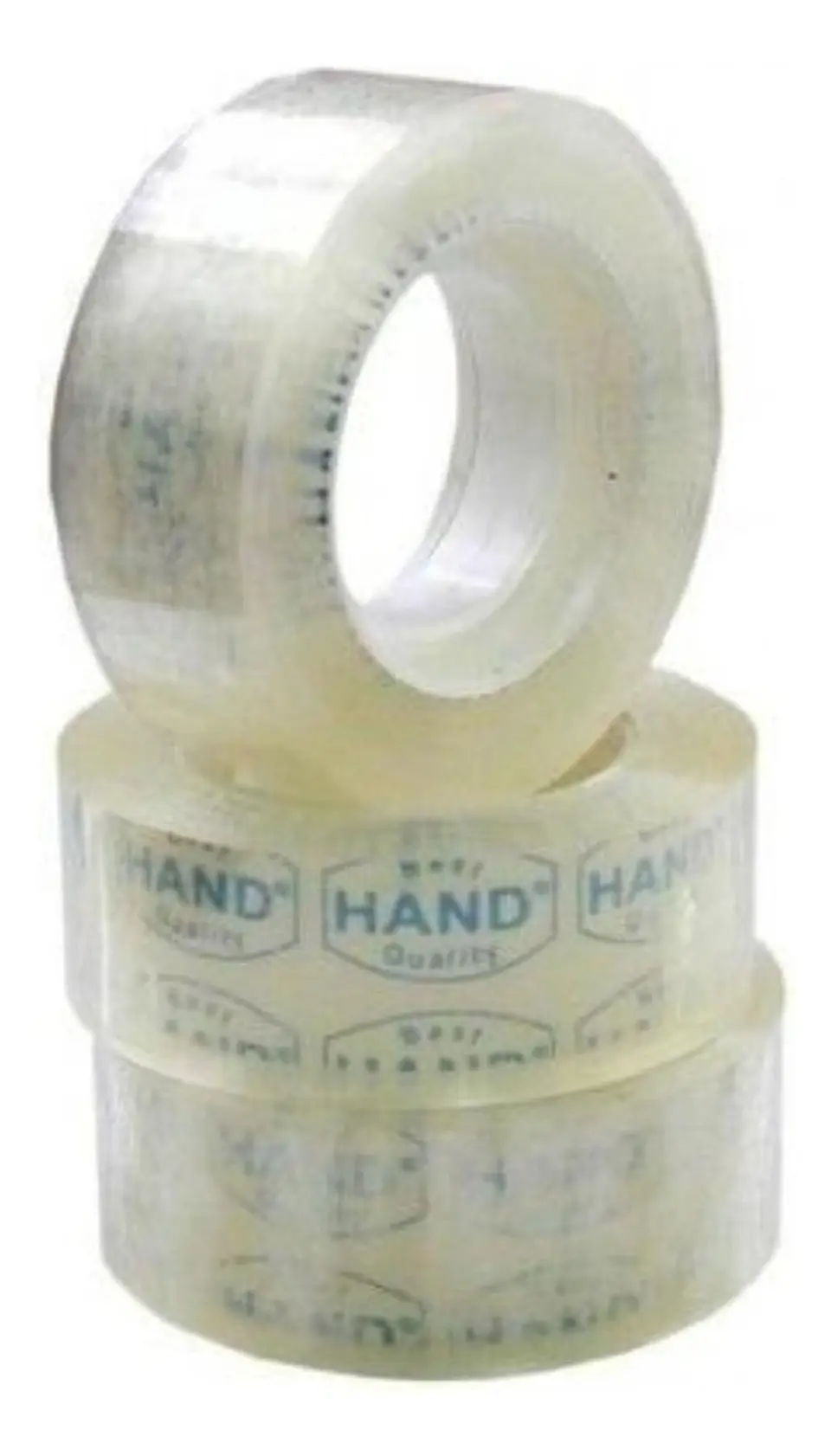 Cinta Adhesiva Cristal 18mmx30mts. 8 Unid. Hand. 3