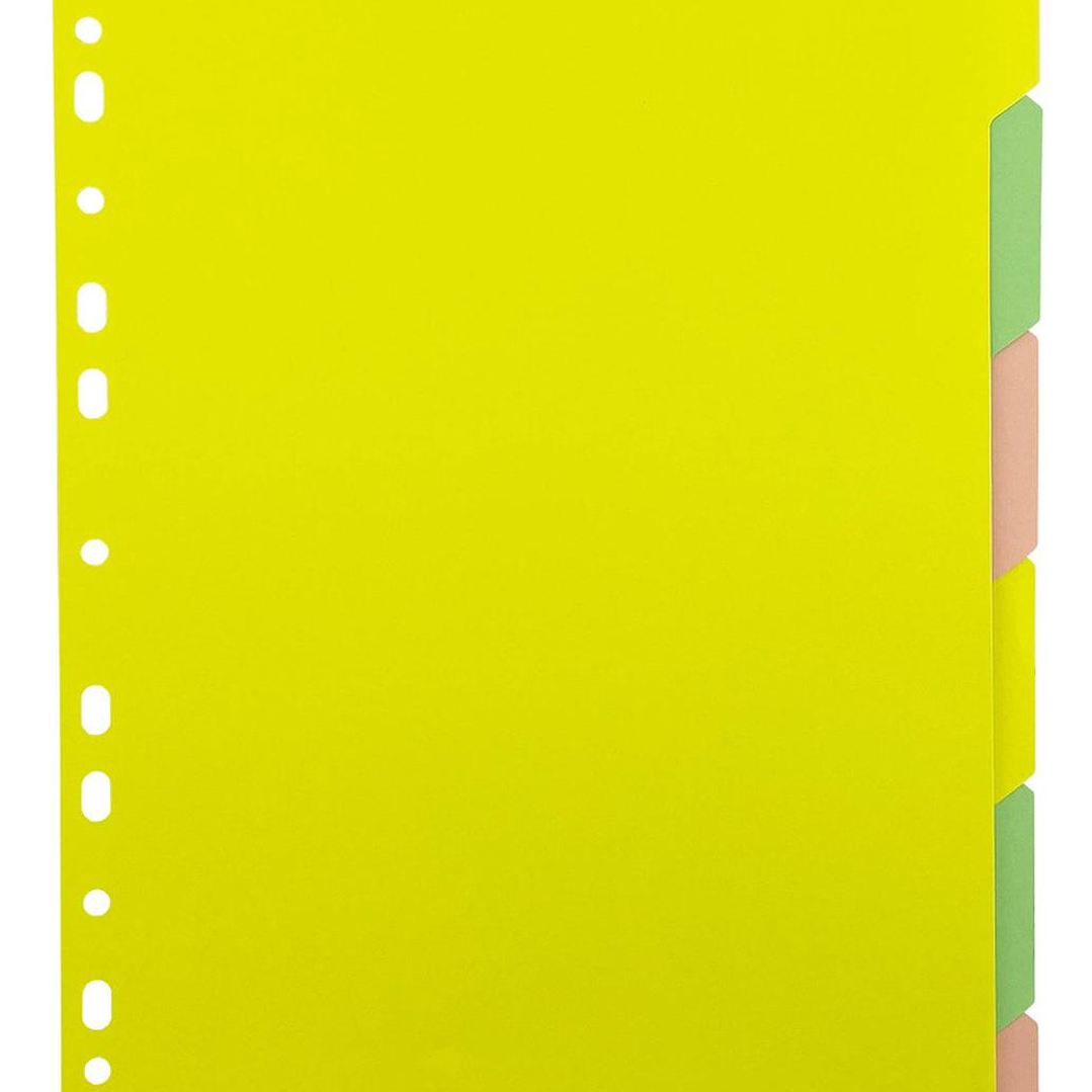 Separadores Cartulina 10 Divisiones Tamaño Oficio. Torre 2