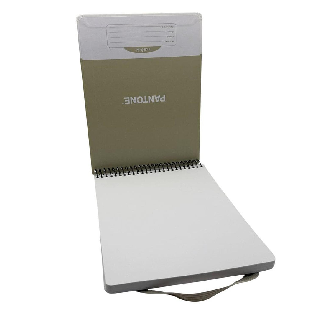 Croquera Pantone Medio Oficio Con Elástico 100 Hojas 80g/m2 9