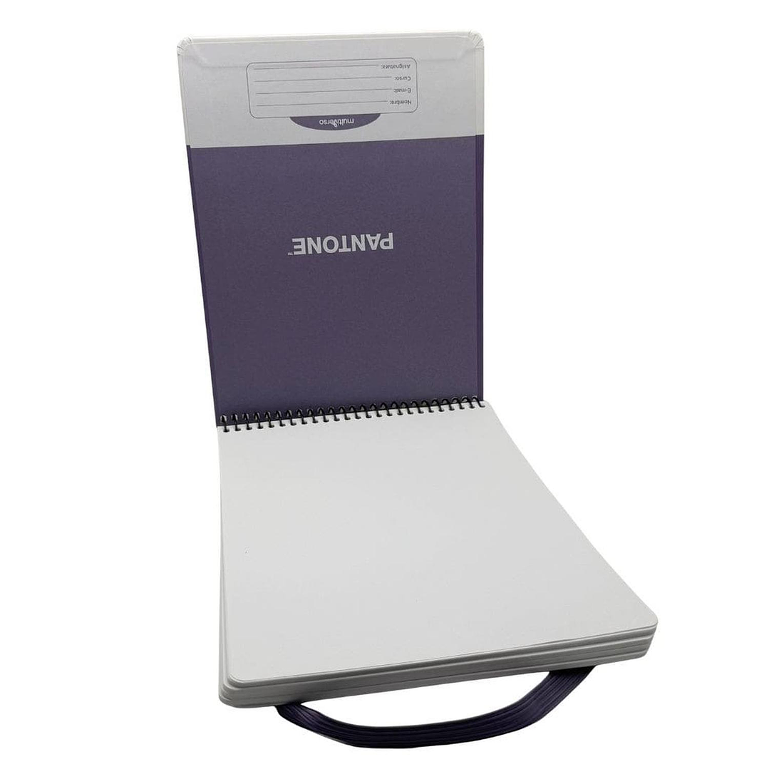 Croquera Pantone Medio Oficio Con Elástico 100 Hojas 80g/m2 11