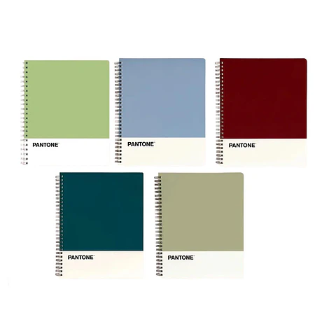 Pack 5 Cuadernos Universitario Nature Color 100 Hojas 7mm