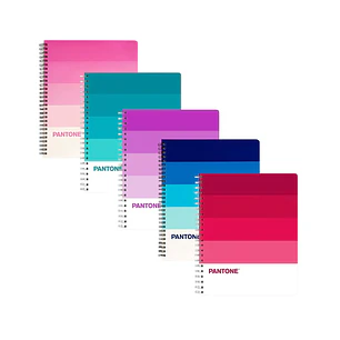 Pack 5 Cuadernos Universitario Pantonera 100 Hojas 7mm