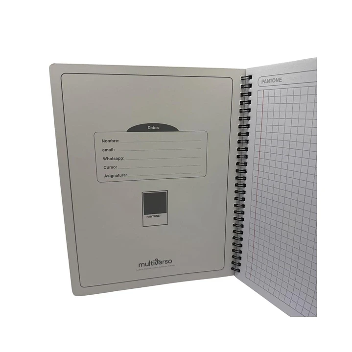 Pack 5 Cuadernos Universitario Pantonera 100 Hojas 7mm 5