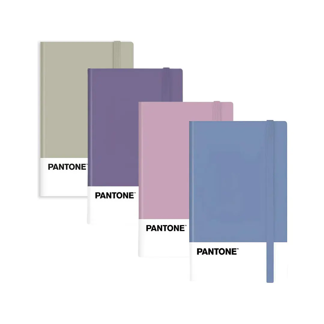 Libreta Pequeña 14x9cm Con Elastico. Pantone 24
