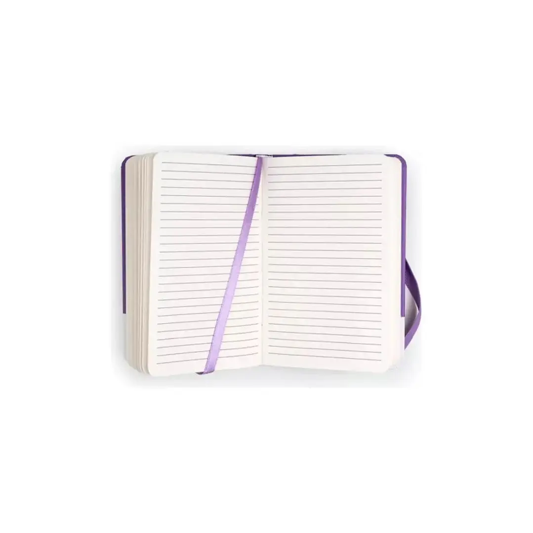 Libreta Pequeña 14x9cm Con Elastico. Pantone 25