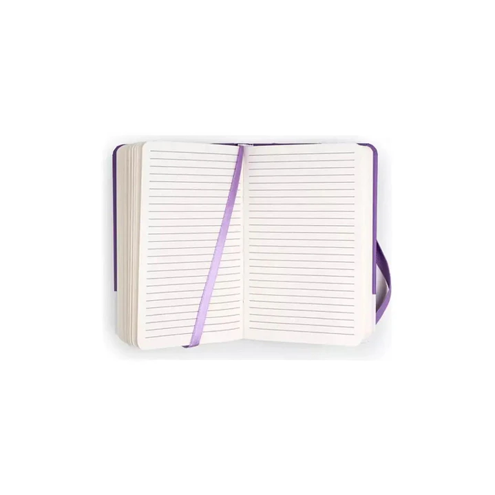 Libreta Grande 21x13cm Con Elastico. Pantone 19