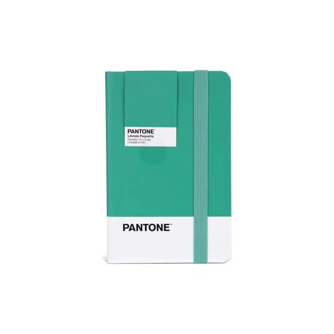 Libreta Pequeña 14x9cm Con Elastico. Pantone 7