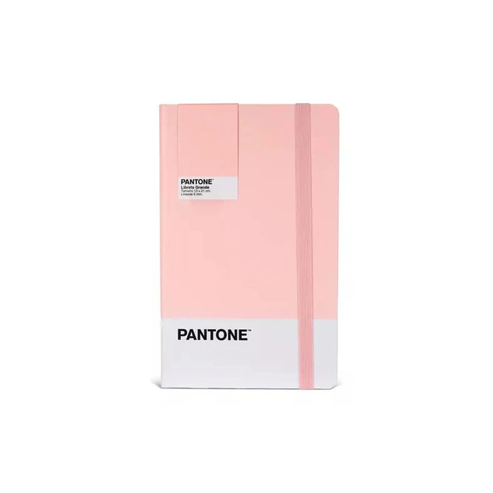 Libreta Grande 21x13cm Con Elastico. Pantone 4