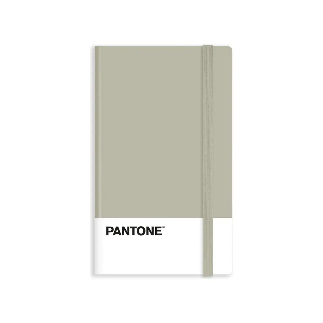 Libreta Grande 21x13cm Con Elastico. Pantone 17