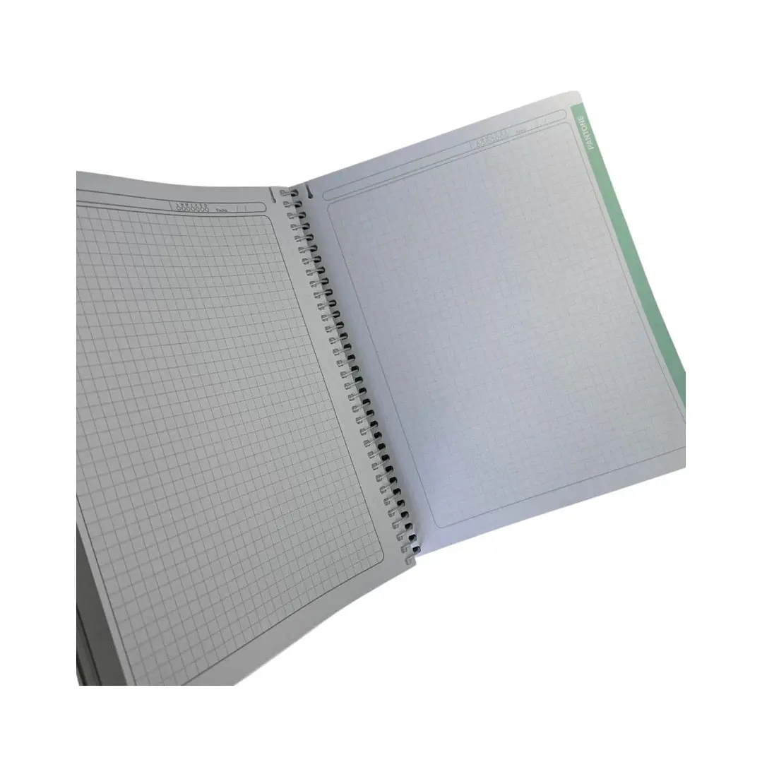 Cuaderno Medio Oficio (17x21,2cm) 150 Hojas. Pantone 34