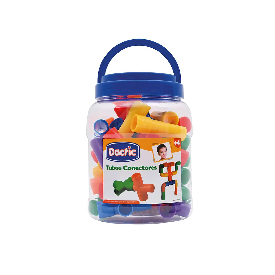 Tubos Conectores 40 Unid. Dactic 1