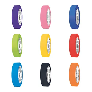 Cinta Enmascarar Masking Tape Color 24mmx20m 9 Colores