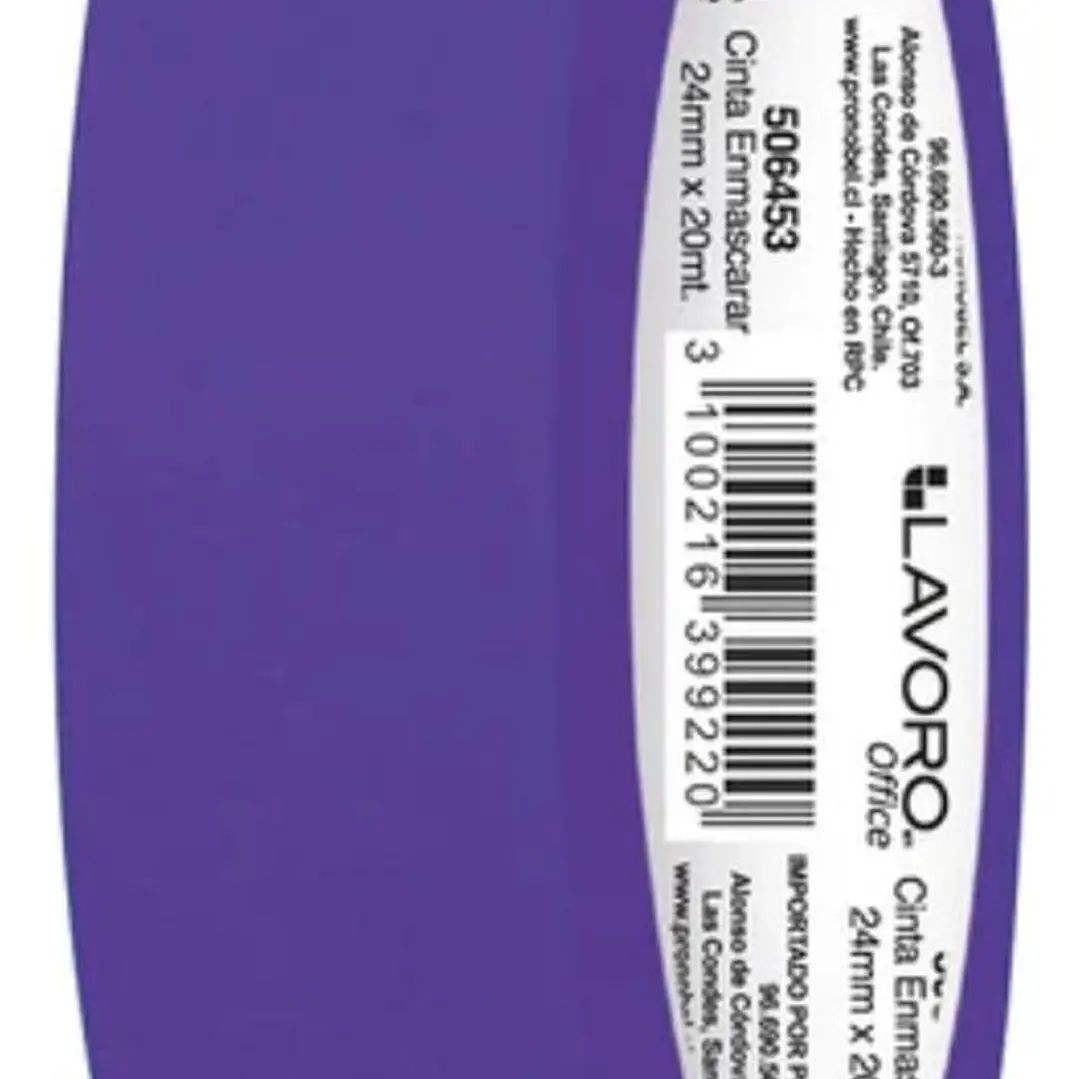 Cinta Enmascarar Masking Tape Color 24mmx20m 9 Colores 2