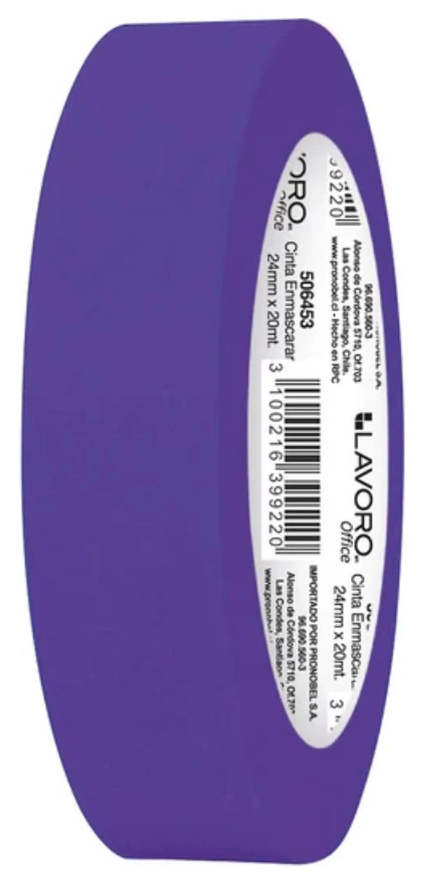 Cinta Enmascarar Masking Tape Color 24mmx20m 9 Colores 2