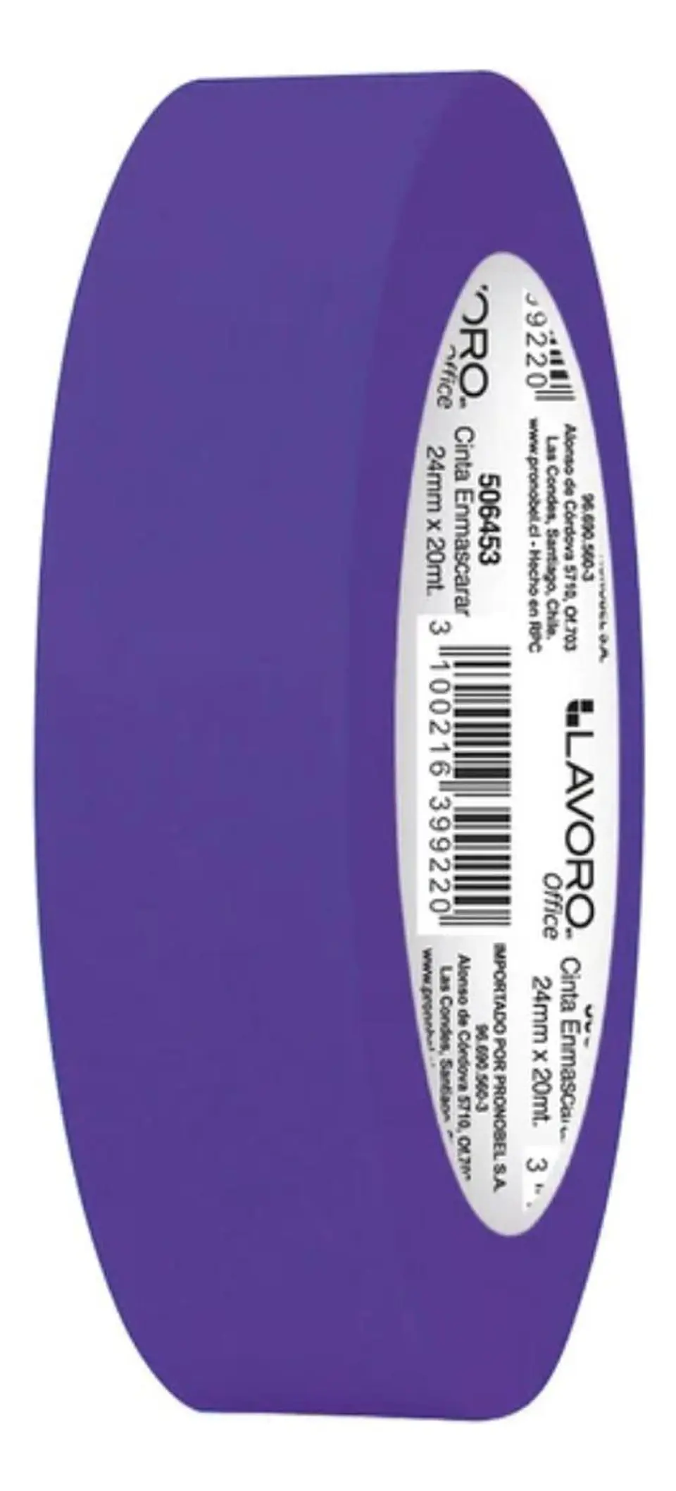 Cinta Enmascarar Masking Tape Color 24mmx20m 9 Colores 2