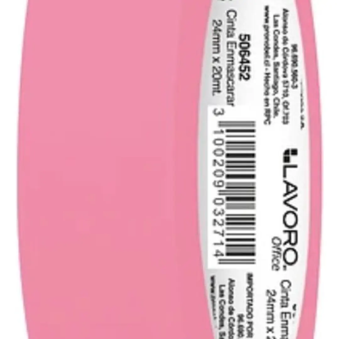 Cinta Enmascarar Masking Tape Color 24mmx20m 9 Colores 3
