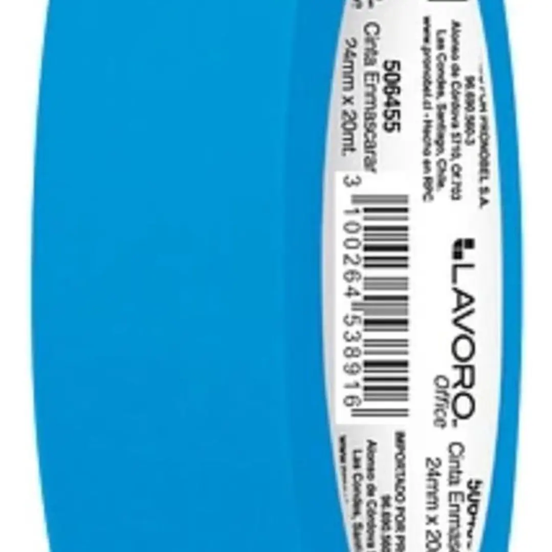 Cinta Enmascarar Masking Tape Color 24mmx20m 9 Colores 8