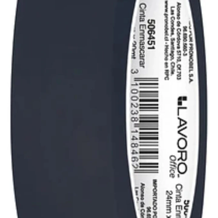 Cinta Enmascarar Masking Tape Color 24mmx20m 9 Colores 9
