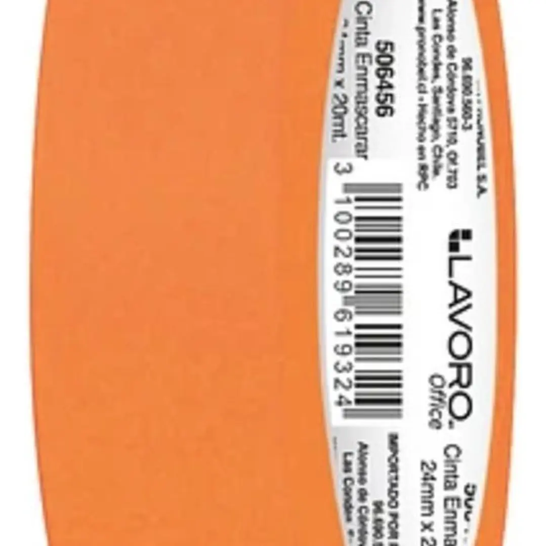 Cinta Enmascarar Masking Tape Color 24mmx20m 9 Colores 10