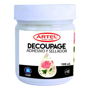 Adhesivo Y Sellador Decoupage 100ml. Artel