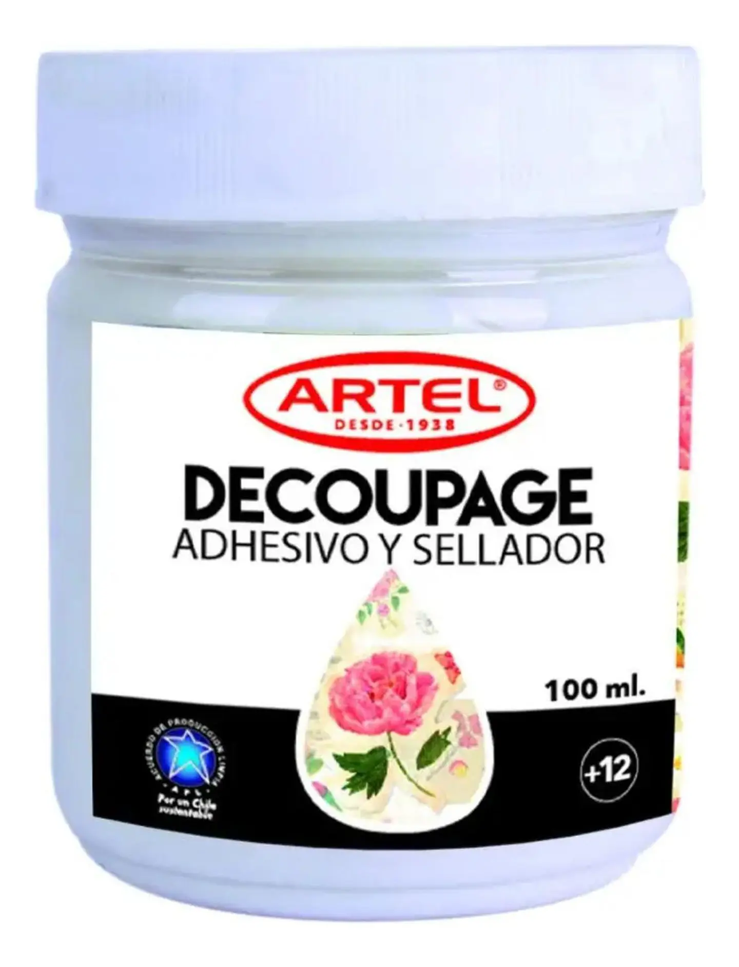 Adhesivo Y Sellador Decoupage 100ml. Artel 1