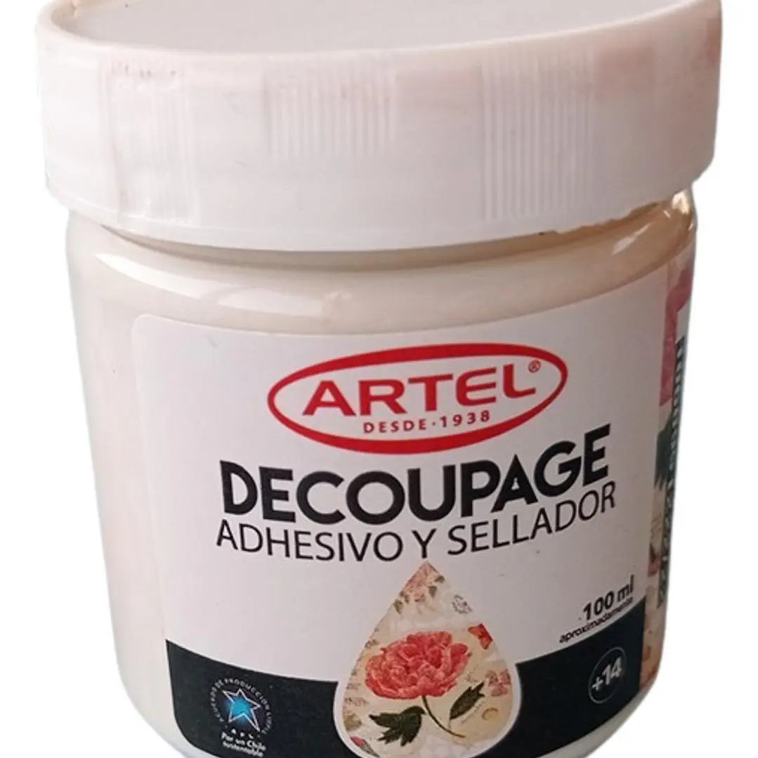 Adhesivo Y Sellador Decoupage 100ml. Artel 3