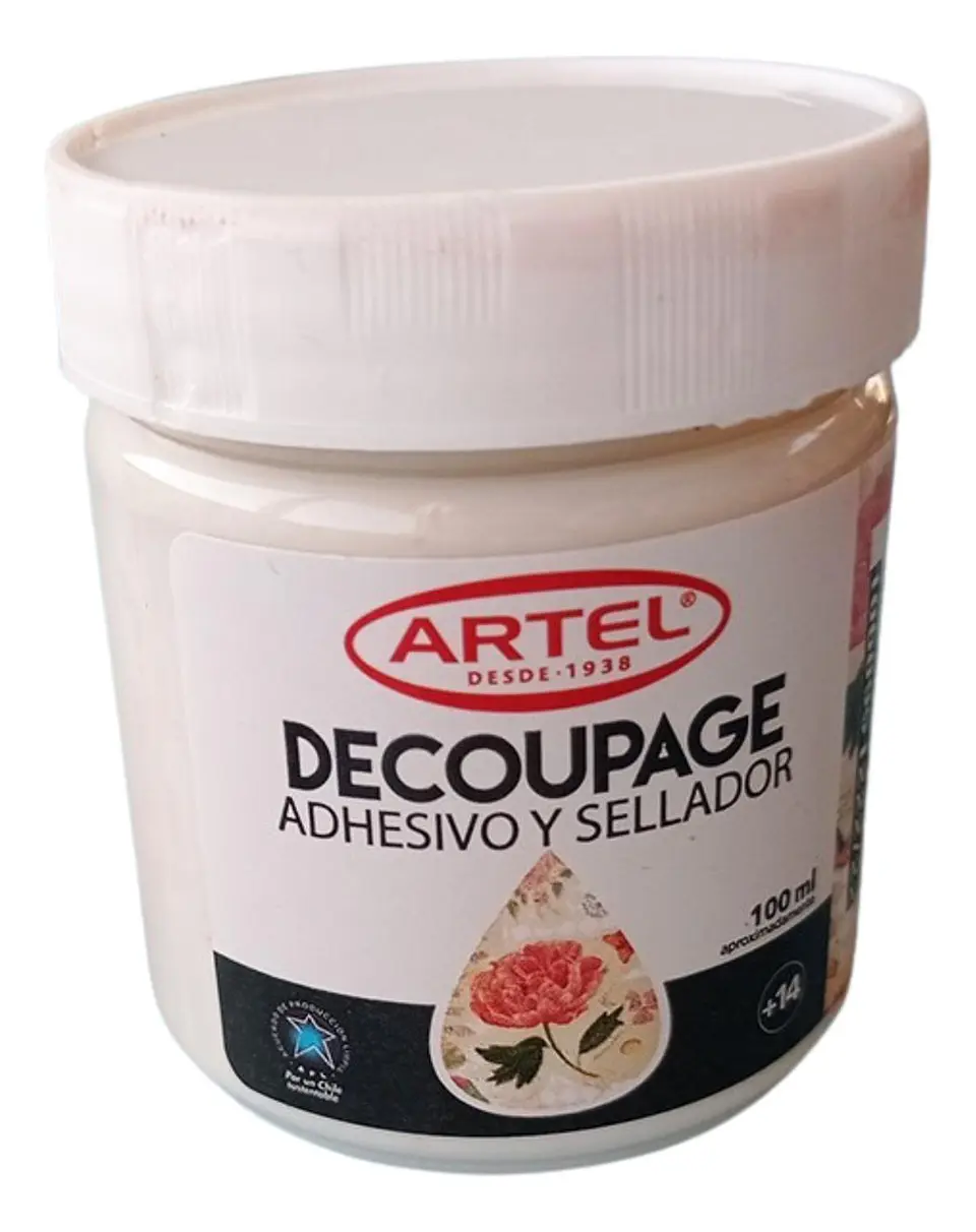 Adhesivo Y Sellador Decoupage 100ml. Artel 3