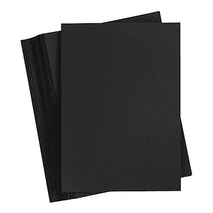 Papel Bond Negro A5 110grs 100 Hojas