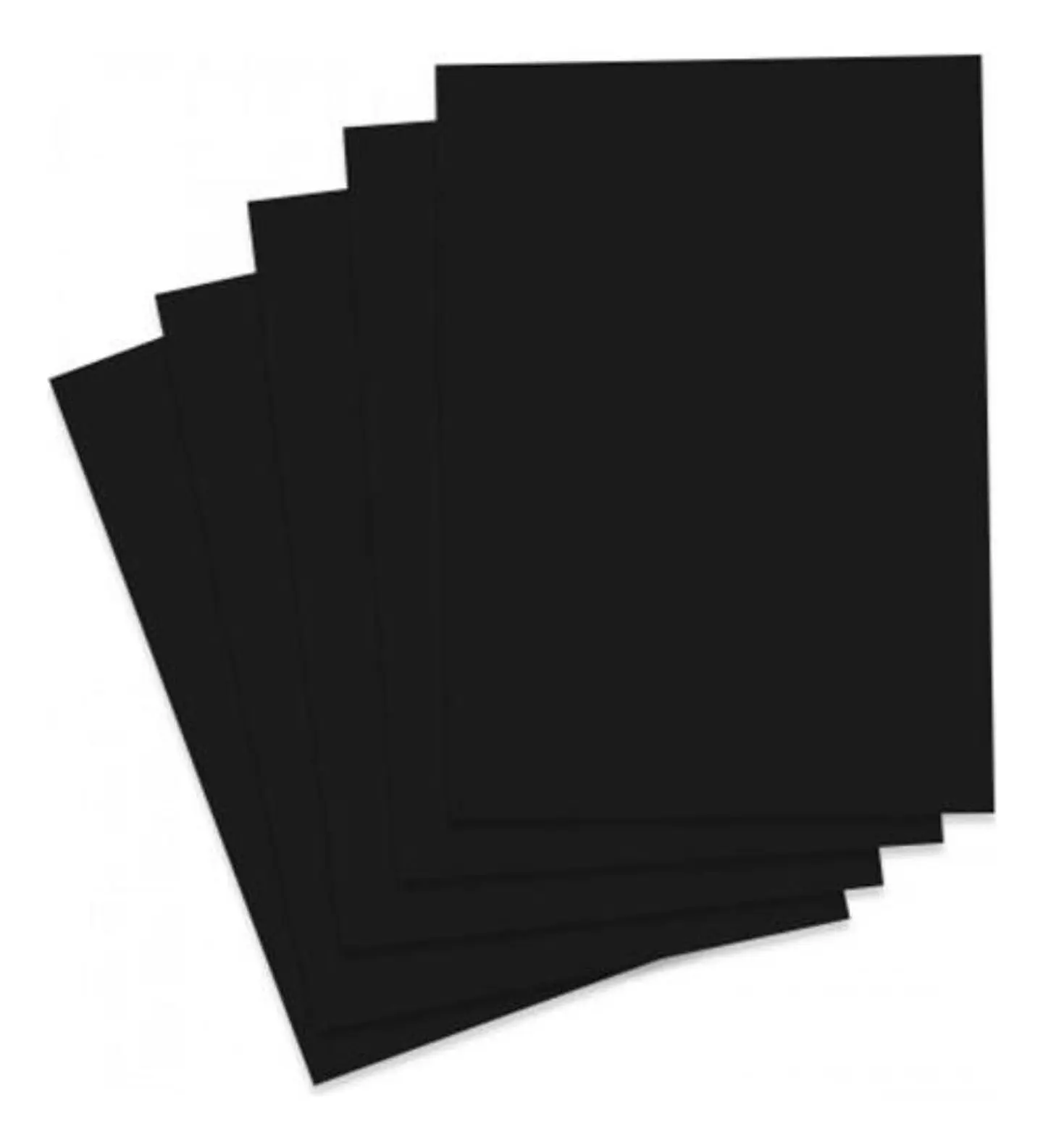 Papel Bond Negro A4 110grs 100 Hojas 2