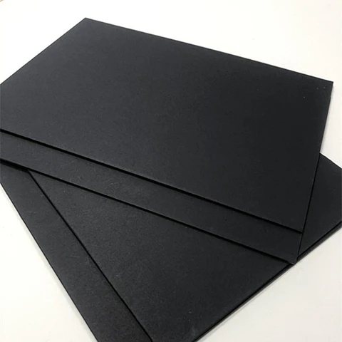 Carton Negro A6 (11cm X 14.8cm) 1.68mm 10 Unidades