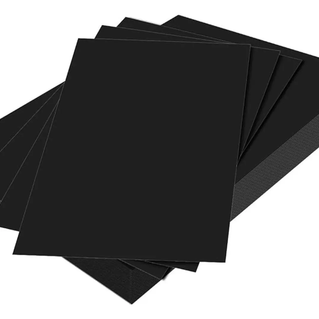 Carton Negro A6 (11cm X 14.8cm) 1.68mm 10 Unidades 2