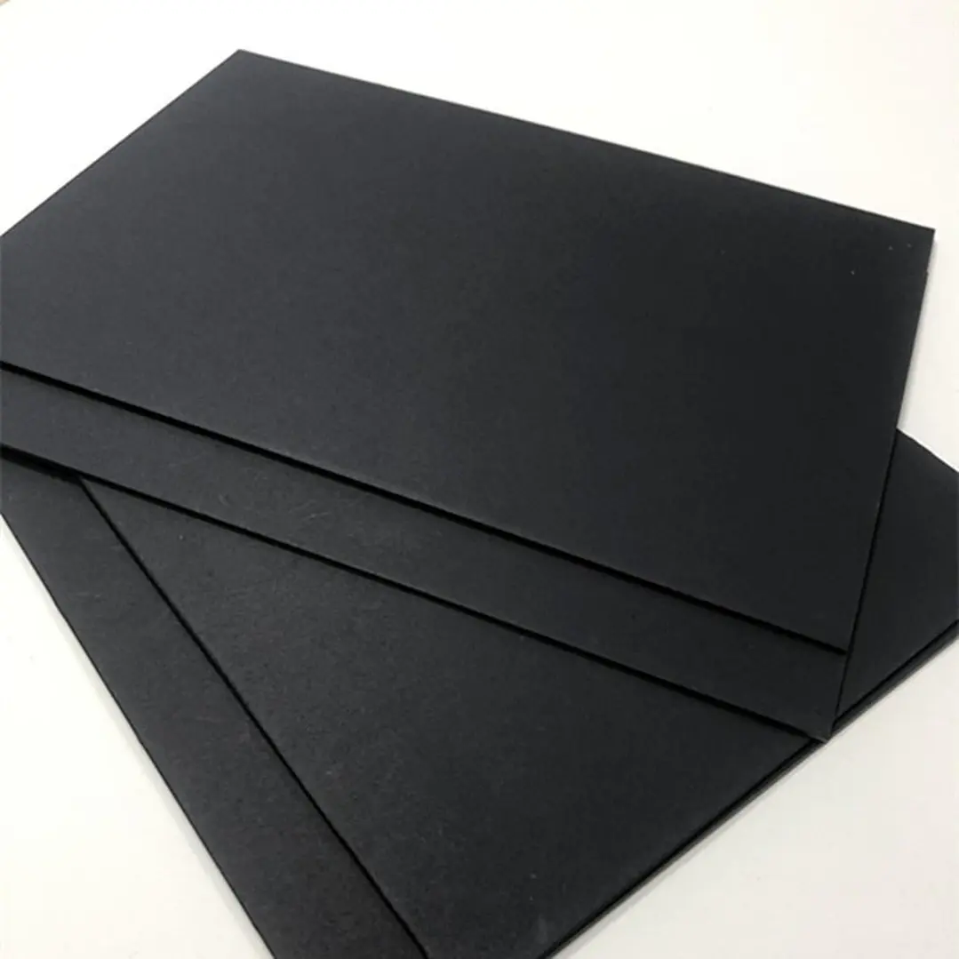 Carton Negro Carta (22 X 27,9 Cm) 1.68mm 10 Unidades 1