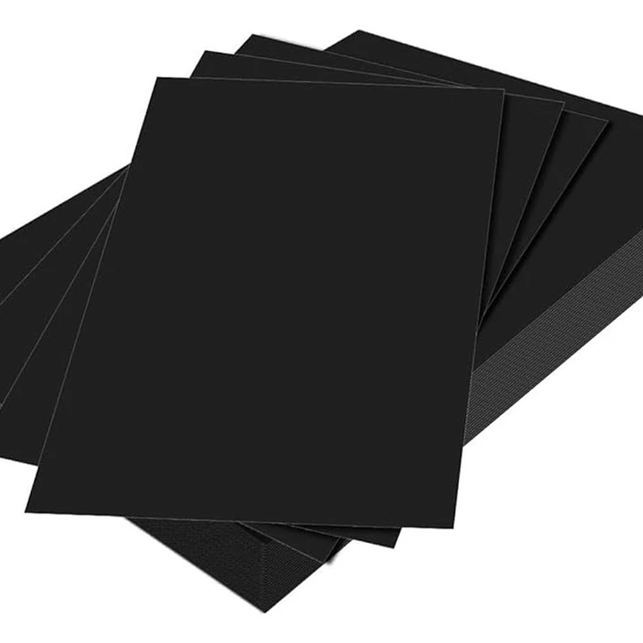 Carton Negro Carta (22 X 27,9 Cm) 1.68mm 10 Unidades 2