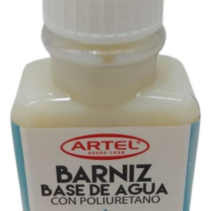 Barniz Base De Agua, Frasco 80ml. Artel 2
