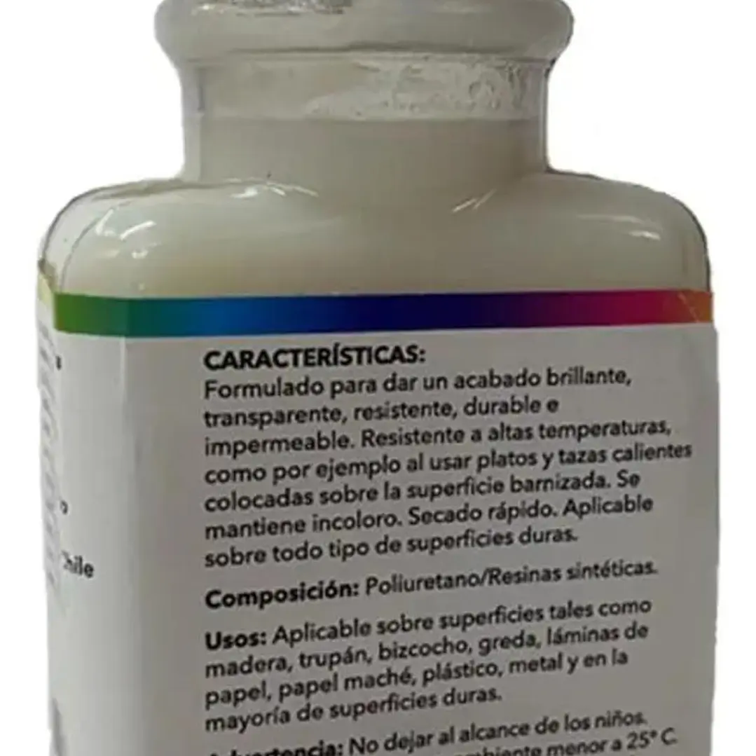 Barniz Base De Agua, Frasco 80ml. Artel 3