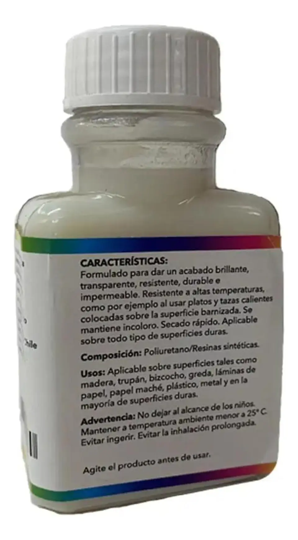 Barniz Base De Agua, Frasco 80ml. Artel 3