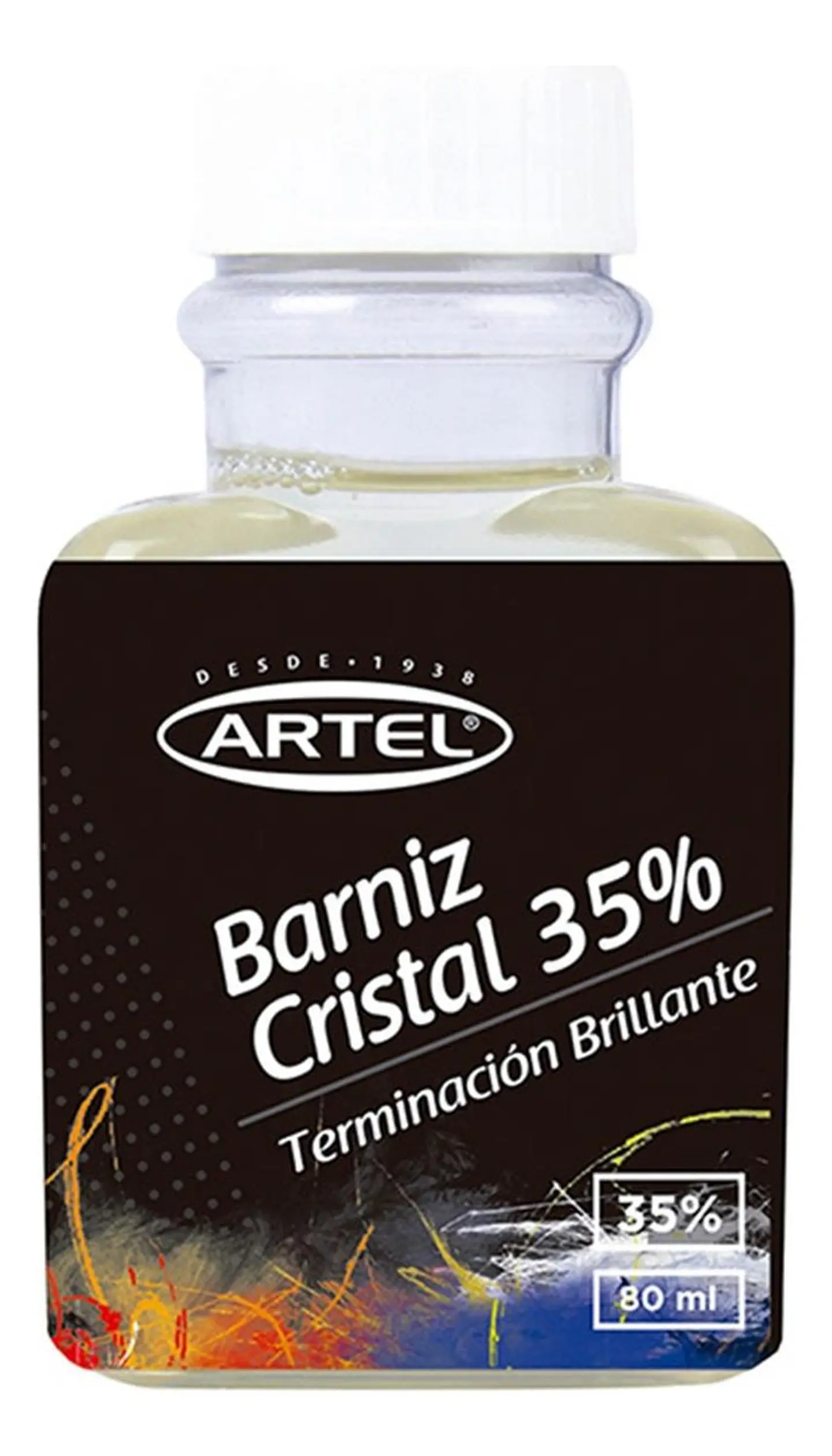 Barniz Cristal 35% Frasco 80ml. Artel 1
