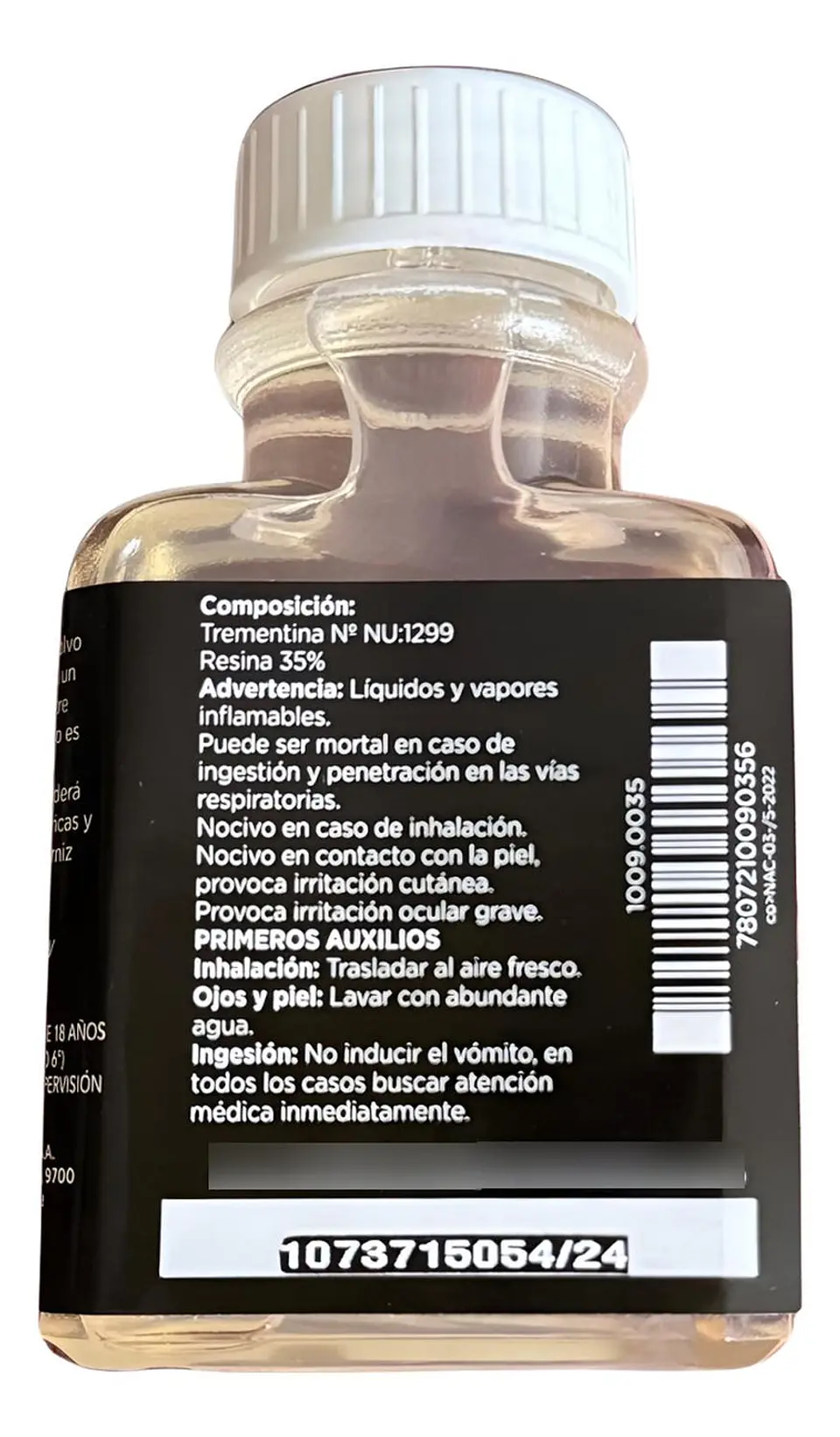 Barniz Cristal 35% Frasco 80ml. Artel 2