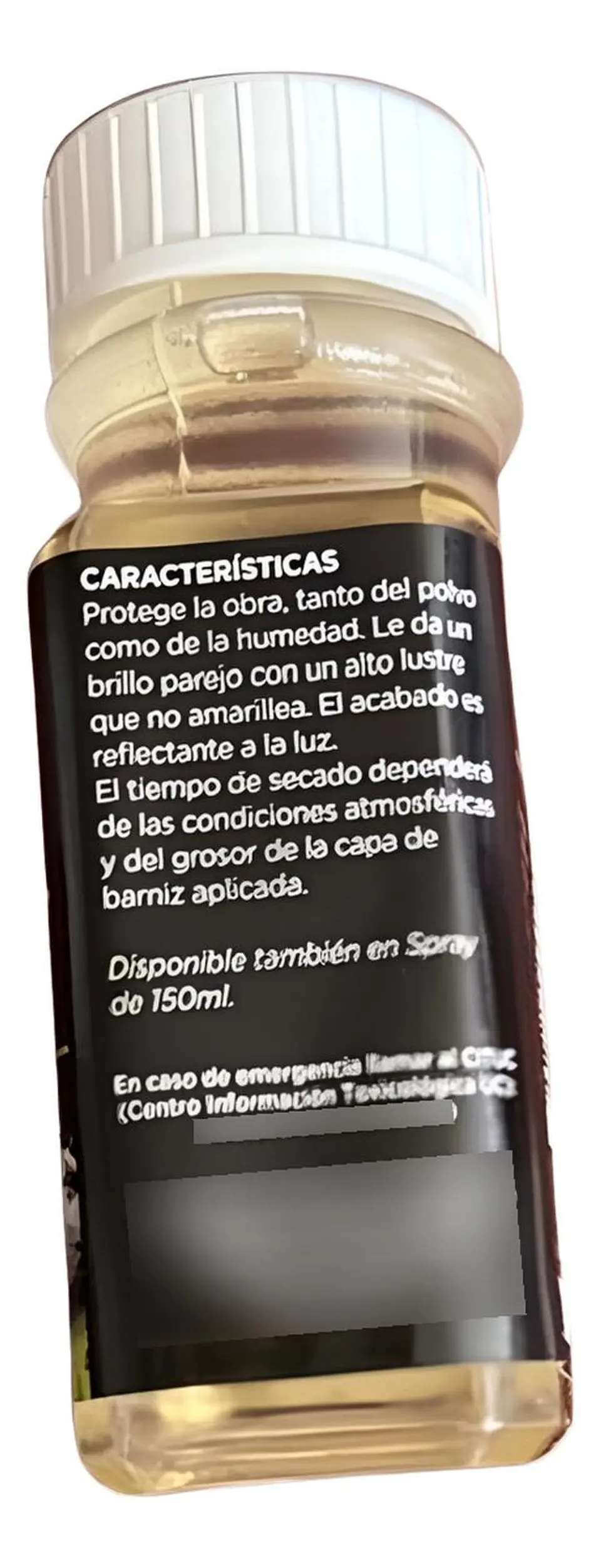 Barniz Cristal 35% Frasco 80ml. Artel 3