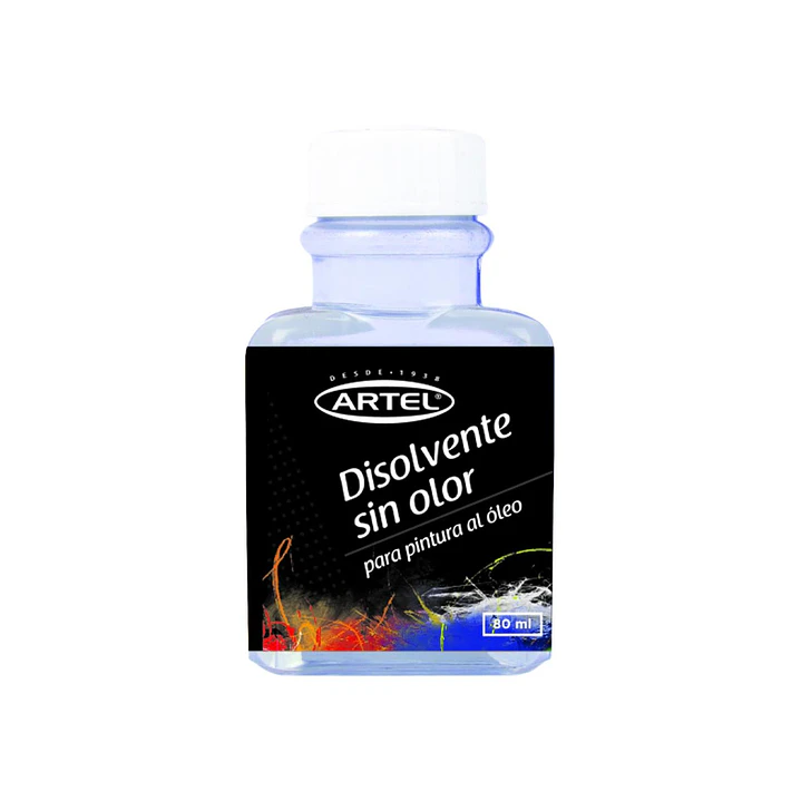 Disolvente Sin Olor Frasco 80ml. Artel 1