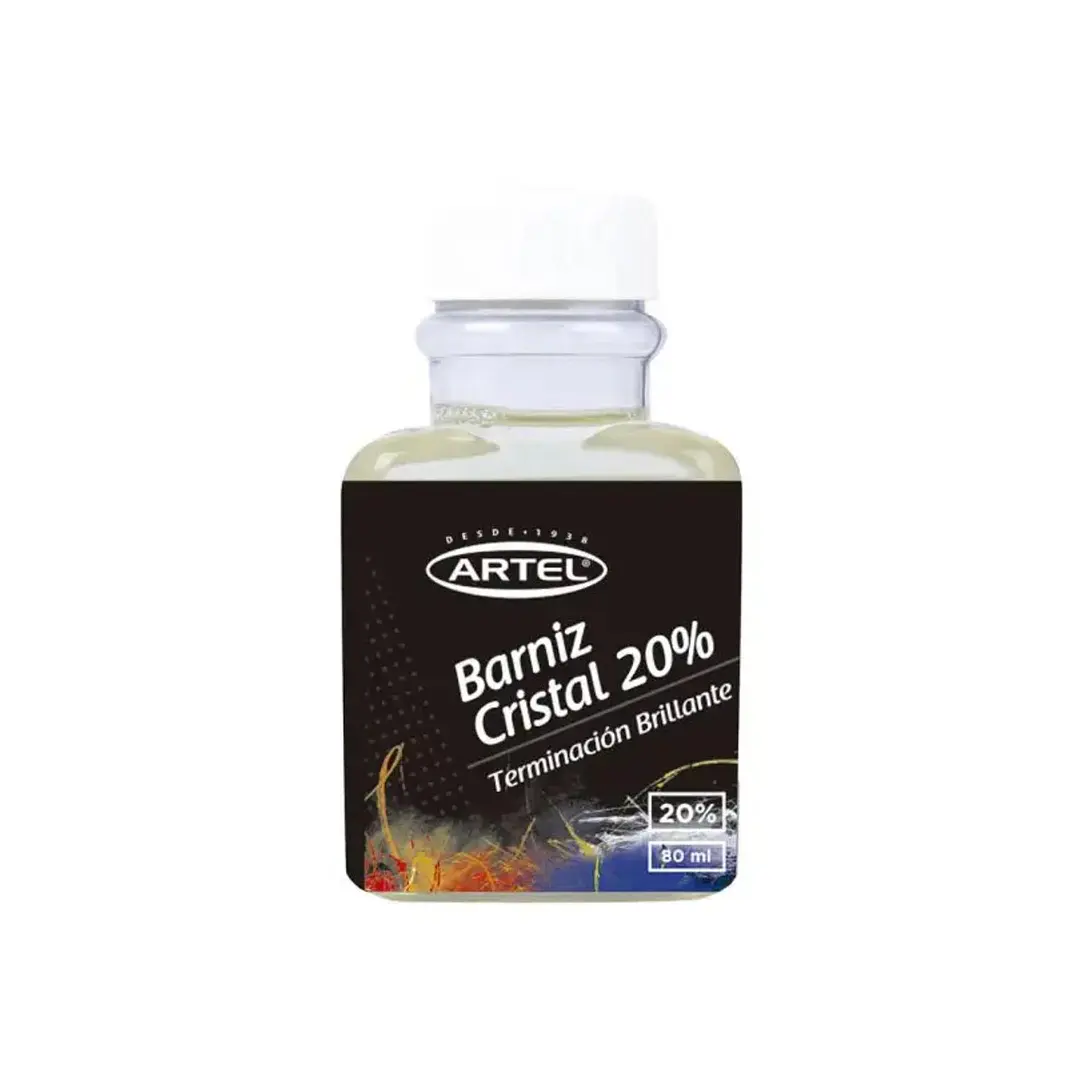 Barniz Cristal 20% Frasco 80ml Artel 1